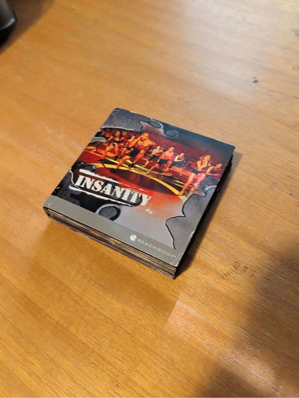 Insanity Beachbody Complete 10 Disc DVD Set Total Body Home Workout Fitness Used